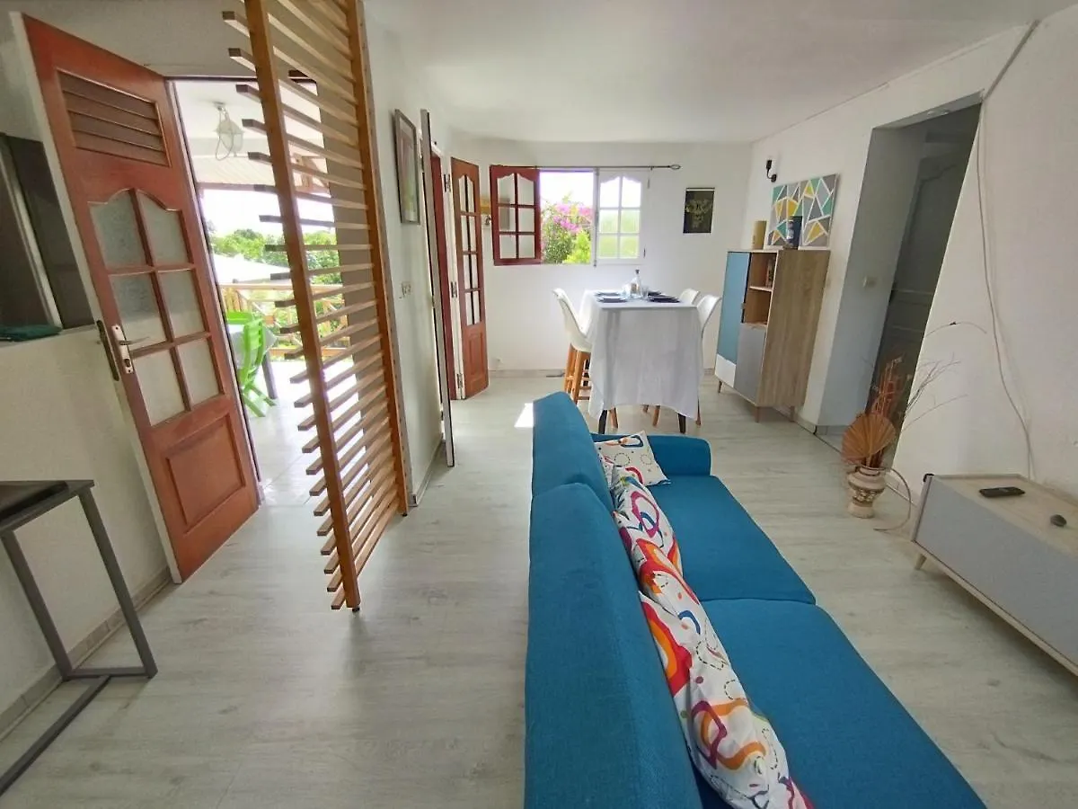Bas De Villa Dumont T3 Calme Avec Jacuzzi Le Gosier  Appartement
